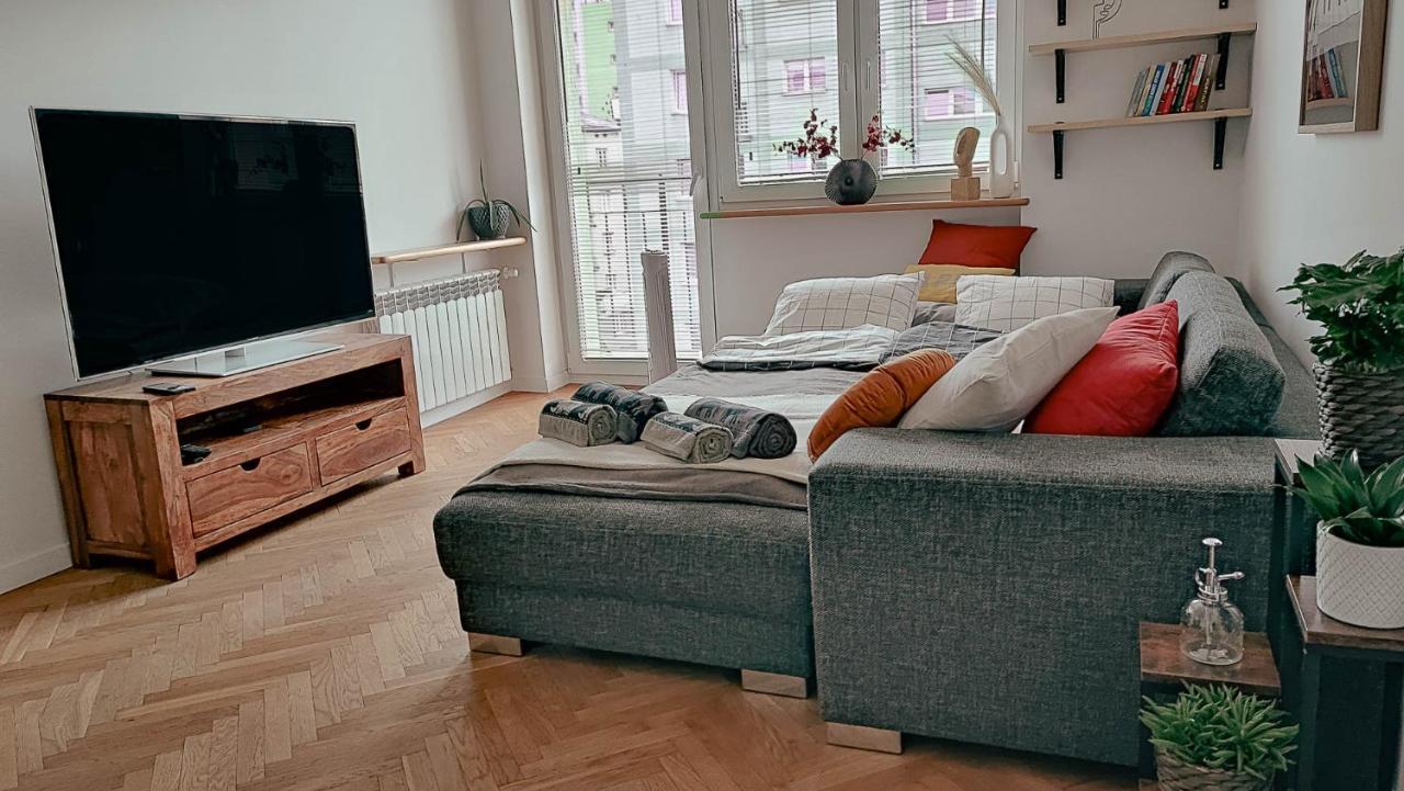 Apartmán Przestronny Apartament W Centrum Varšava Exteriér fotografie